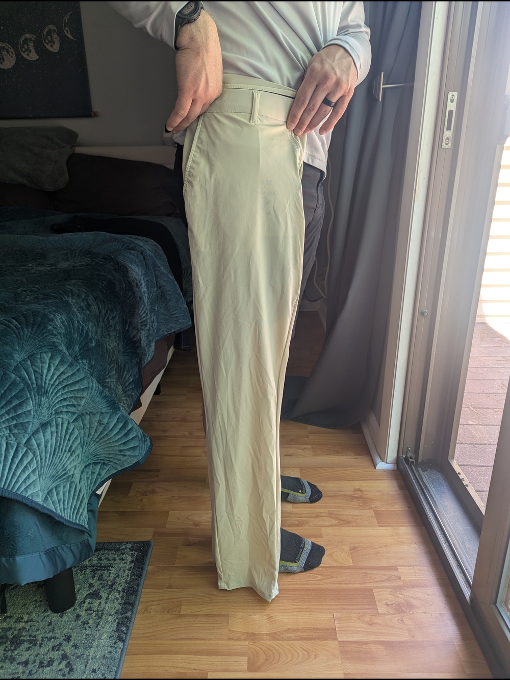 Kenneth Cole White Golf Pants